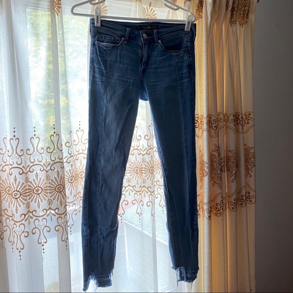 Abercrombie and Fitch Two Tone Skinny Jeans - Picture 8 of 16